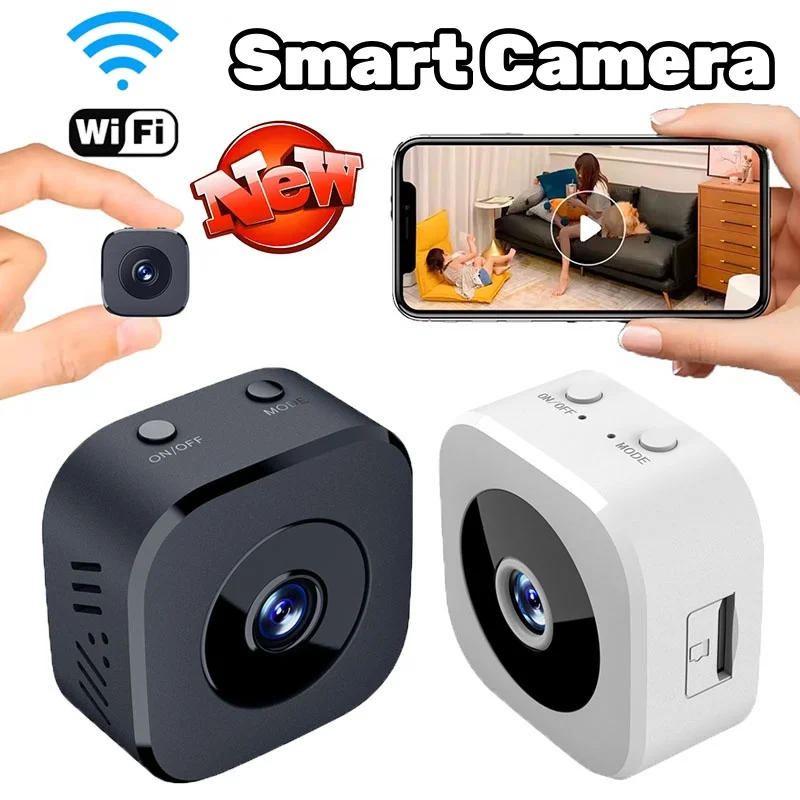 4K Full HD Mini Security Camera Pro WiFi Surveillance Camera with 2-Way Audio, Motion Detection and 4K Full HD Mini Security Camera Pro WiFi Surveillance Camera with 2-Way Audio, Motion Detection and