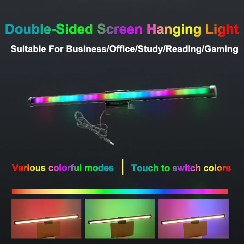 led desk lamp monitor light bar eye-care stepless dimming lighting table lamp computer monitor scree led desk lamp monitor light bar eye-care stepless dimming lighting table lamp computer monitor scree