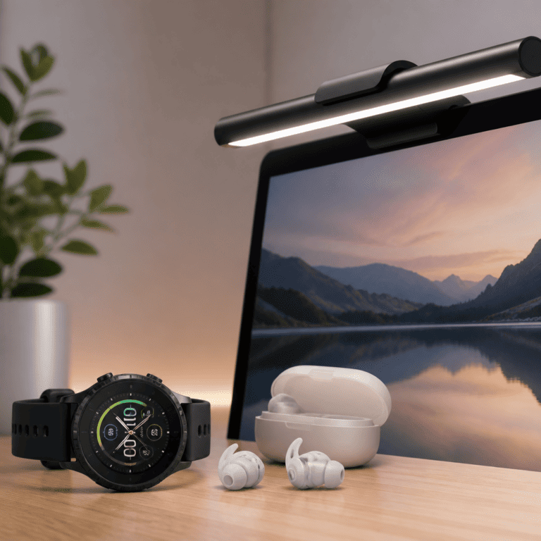 3 Smart Upgrades for Better Days and Better Nights: Garmin Watch, Quiet Earplugs, and a Monitor Light Bar 3 Smart Upgrades for Better Days and Better Nights: Garmin Watch, Quiet Earplugs, and a Monitor Light Bar