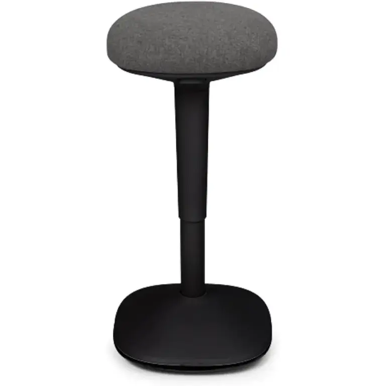 360° motion adjustable height desk stool, ergonomic anti-slip chair alternative, graphite 360° motion adjustable height desk stool, ergonomic anti-slip chair alternative, graphite
