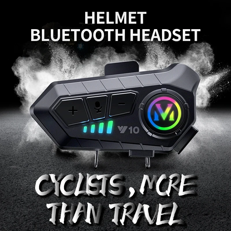 Y10 Bluetooth Helmet Headset with 2000mAh Battery Y10 Bluetooth Helmet Headset with 2000mAh Battery