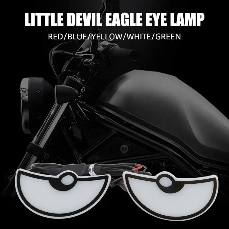 Brand new unique LED lights DIY motorcycle lights Half circle lights Devil's Eye modified universal Brand new unique LED lights DIY motorcycle lights Half circle lights Devil's Eye modified universal