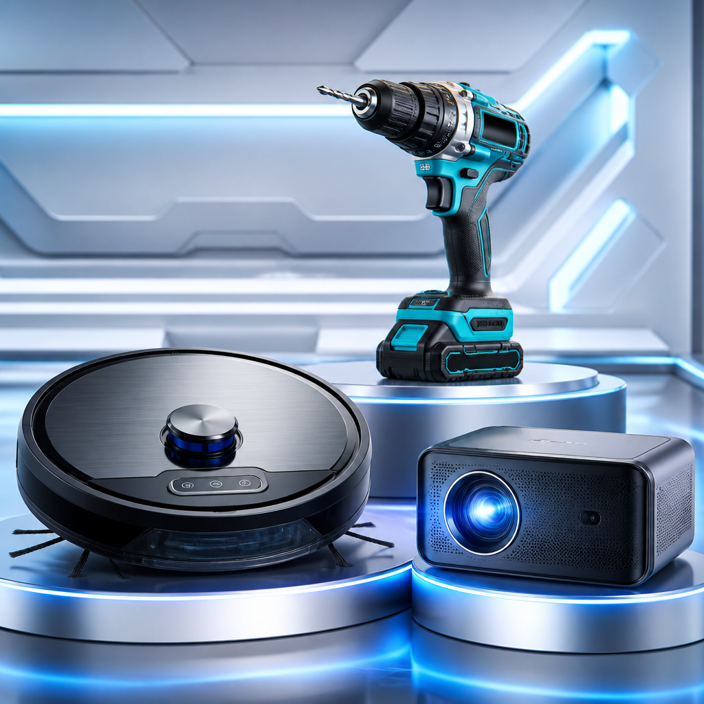 Smart Home Trio: Cleaning, DIY Power, and Big-Screen Entertainment Smart Home Trio: Cleaning, DIY Power, and Big-Screen Entertainment