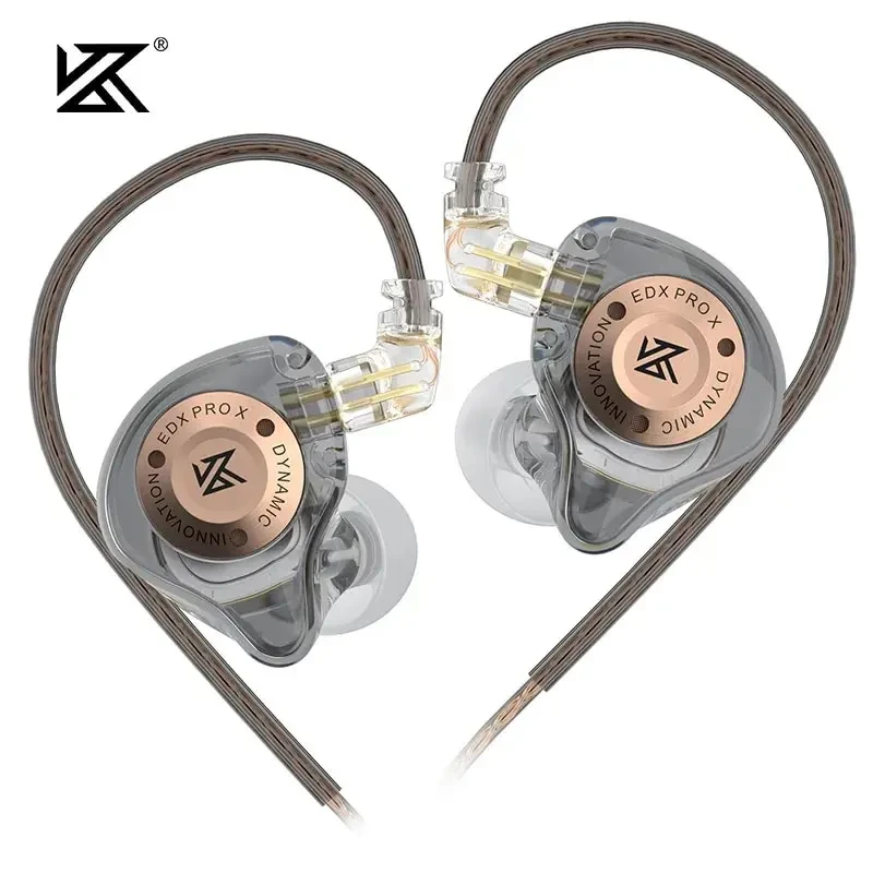 KZ EDX Pro X Wired Earphones with HiFi Bass