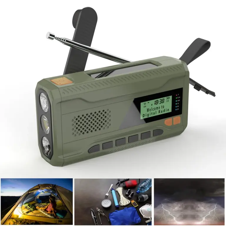 Emergency Solar Radio for Storms, Camping and Survival Emergency Solar Radio for Storms, Camping and Survival