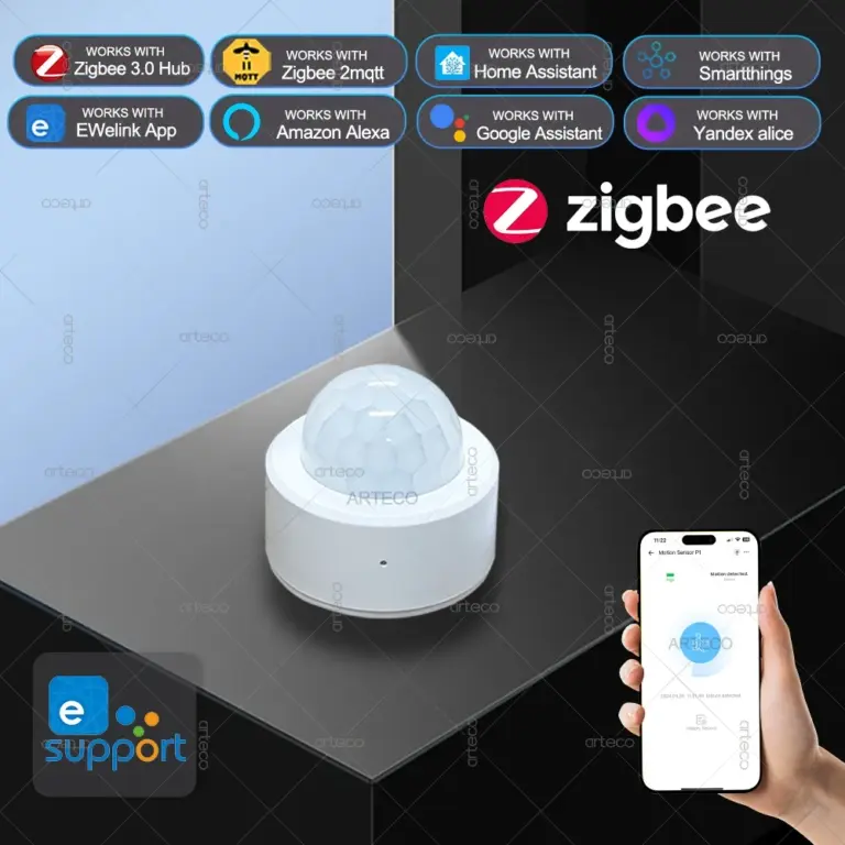 Ewelink Zigbee PIR Motion Sensor for Smart Security Ewelink Zigbee PIR Motion Sensor for Smart Security