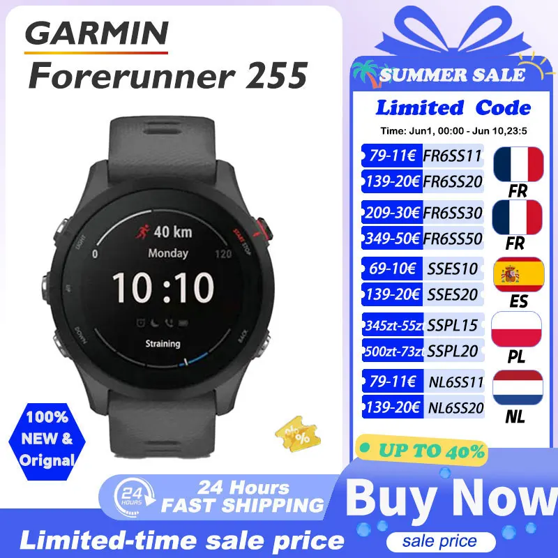 Garmin Forerunner 255 Sports Smartwatch - Specifications and Review Garmin Forerunner 255 Sports Smartwatch - Specifications and Review