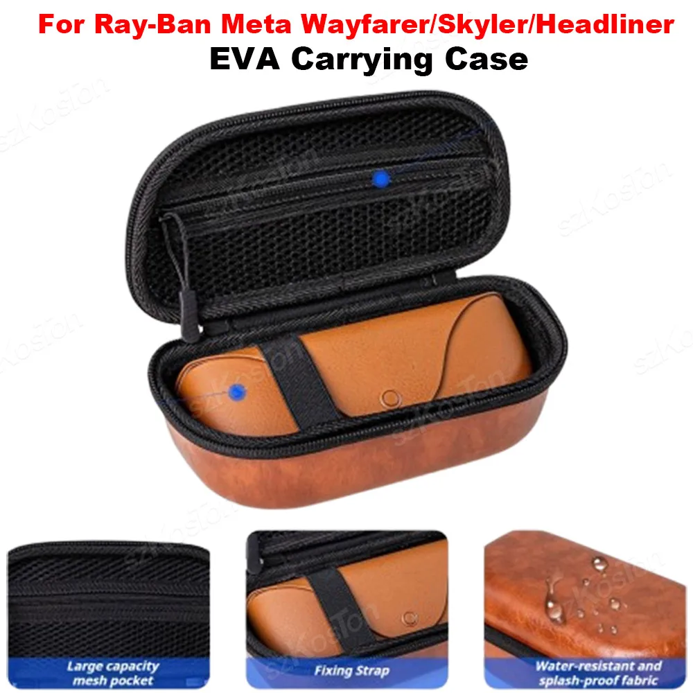 π Snap AR glasses: Hard travel case for protecting Ray-Ban Meta glasses π Snap AR glasses: Hard travel case for protecting Ray-Ban Meta glasses