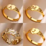 Fashion Initial ring on AliExpress