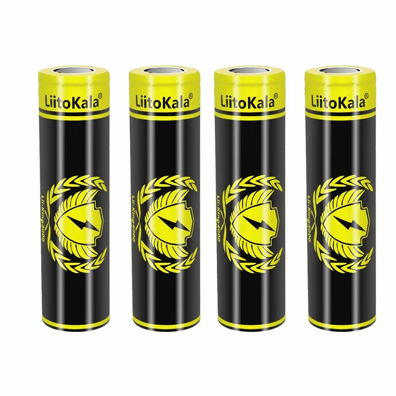 LiitoKala 3.7V 18650/21700 Batteries 4pcs Pack LiitoKala 3.7V 18650/21700 Batteries 4pcs Pack
