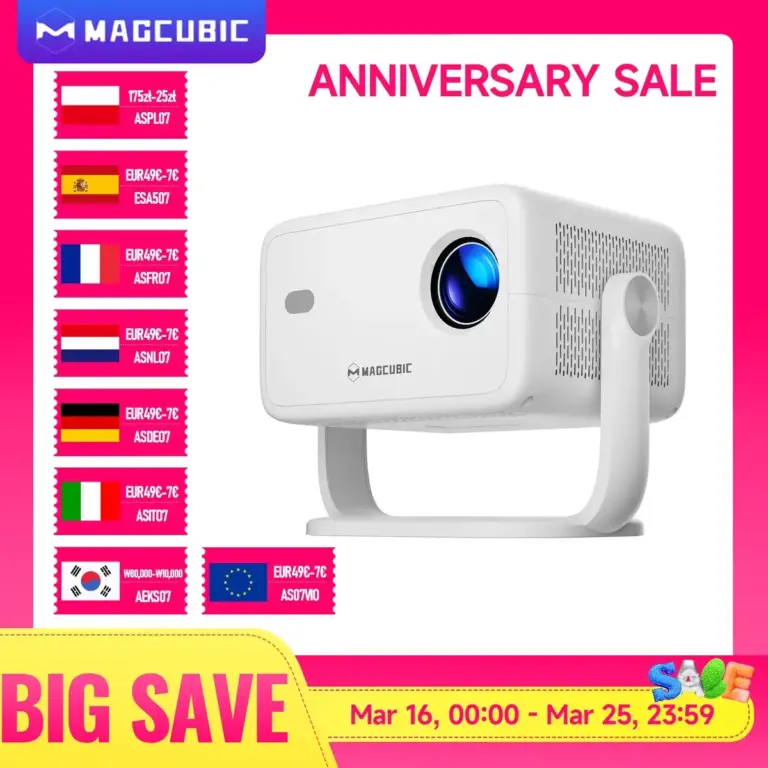 AliExpress deal on Magcubic Native 1080P 650ANSI 8K Android14