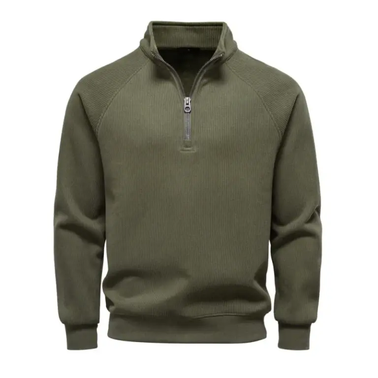 Men's Half-Zip Fleece Sweatshirt Men's Half-Zip Fleece Sweatshirt