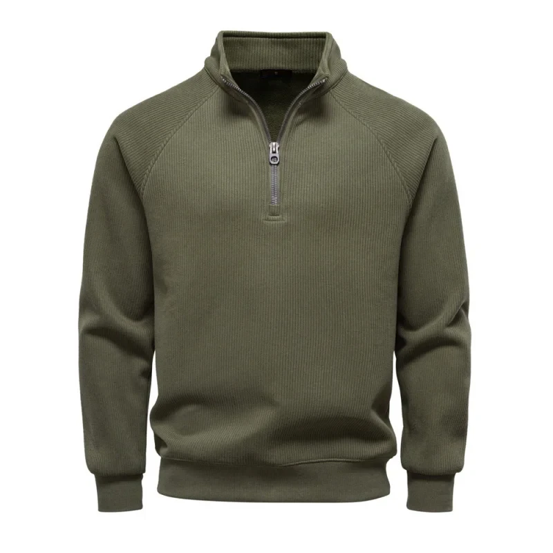 Men's Half-Zip Fleece Sweatshirt Men's Half-Zip Fleece Sweatshirt