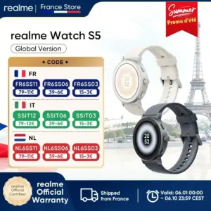 realme S5 smartwatch on AliExpress