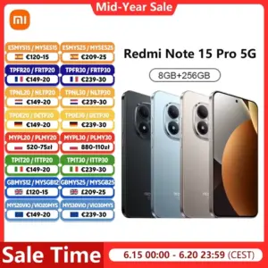 Xiaomi RedmiNote15Pro5G smartphone on AliExpress