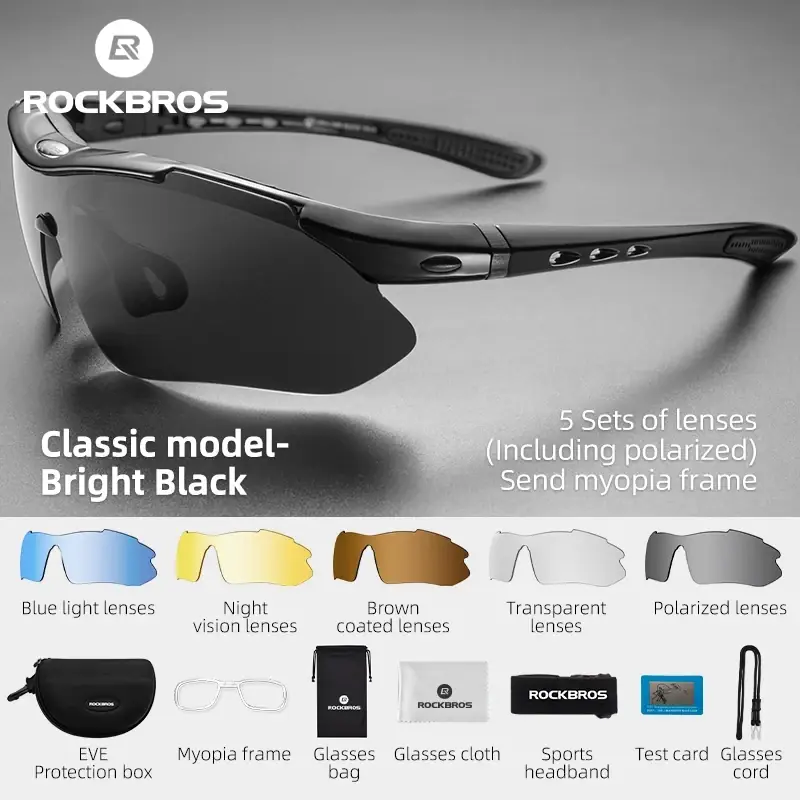 ROCKBROS MTB glasses on AliExpress