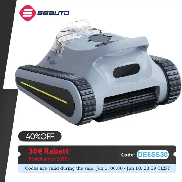 Seauto Crab Pro Robotic Pool Vacuum – Specifications and Review