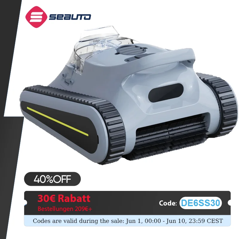 Seauto Crab Pro Robotic Pool Vacuum – Specifications and Review Seauto Crab Pro Robotic Pool Vacuum – Specifications and Review