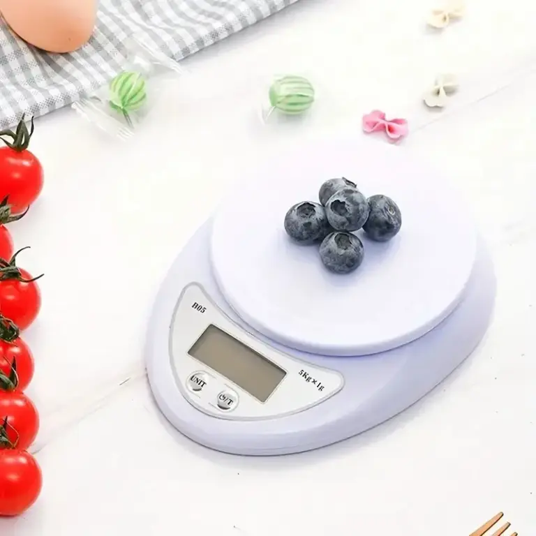 5kg Kitchen Scale with LED Display and 1g Precision