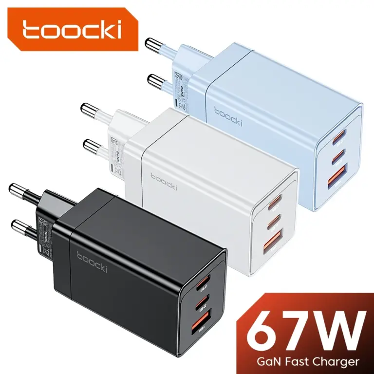 Toocki 67W GaN USB-C Charger for Phone and Laptop Toocki 67W GaN USB-C Charger for Phone and Laptop