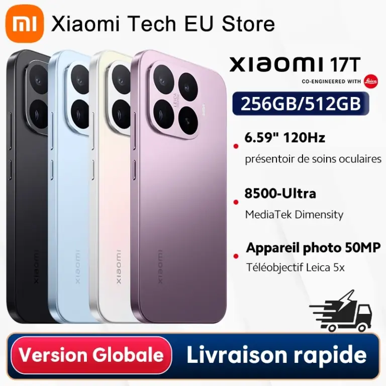 Xiaomi 17T with Leica and 6500mAh Battery Xiaomi 17T with Leica and 6500mAh Battery