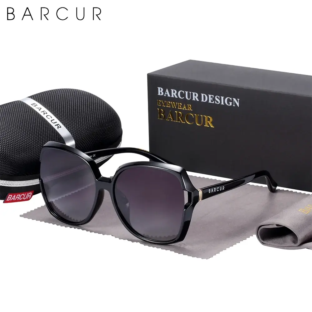 BARCUR Oversized sunglasses on AliExpress
