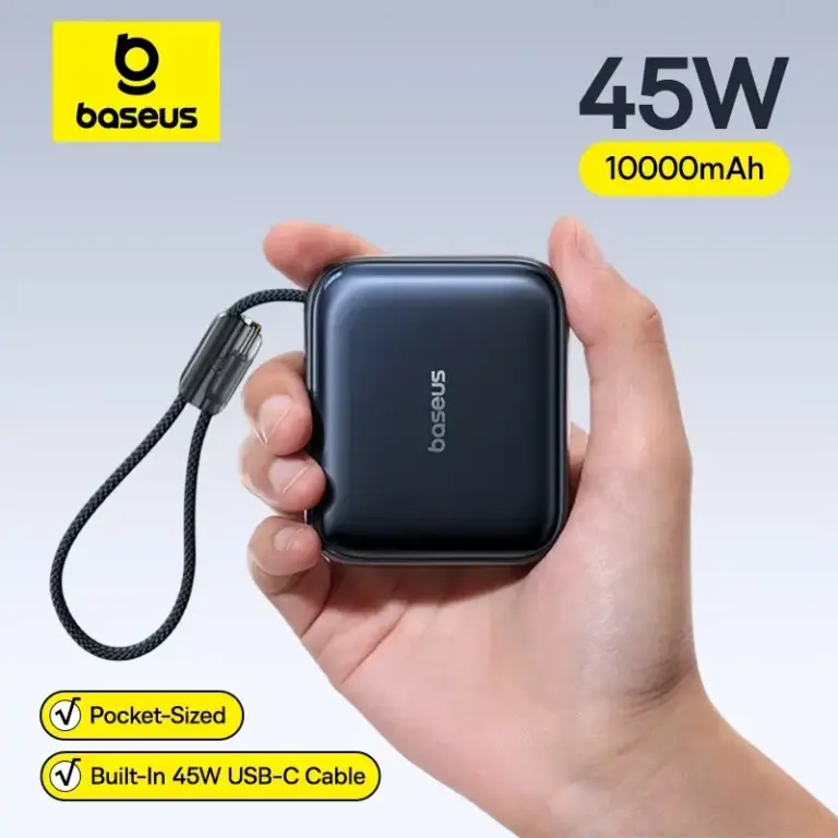 AliExpress deal on Baseus 45W Mini Power Bank 10000mAh