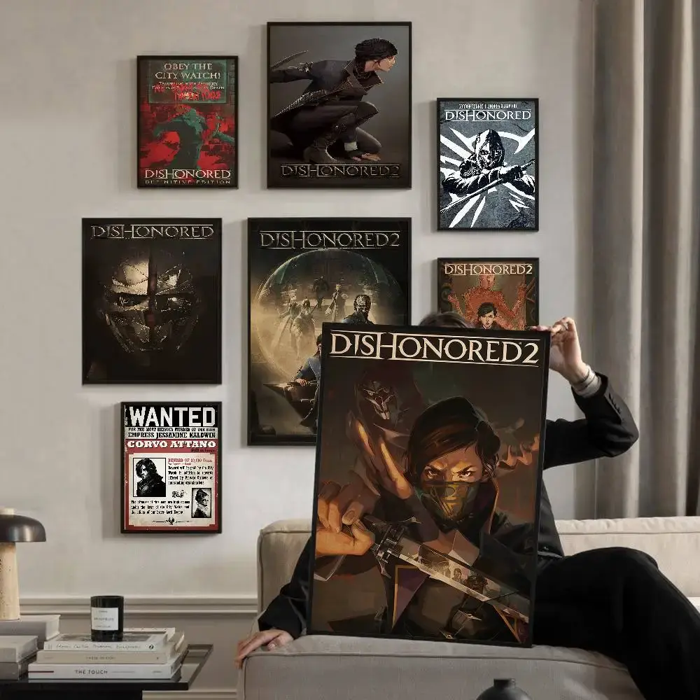 Generic Dishonored2 poster on AliExpress