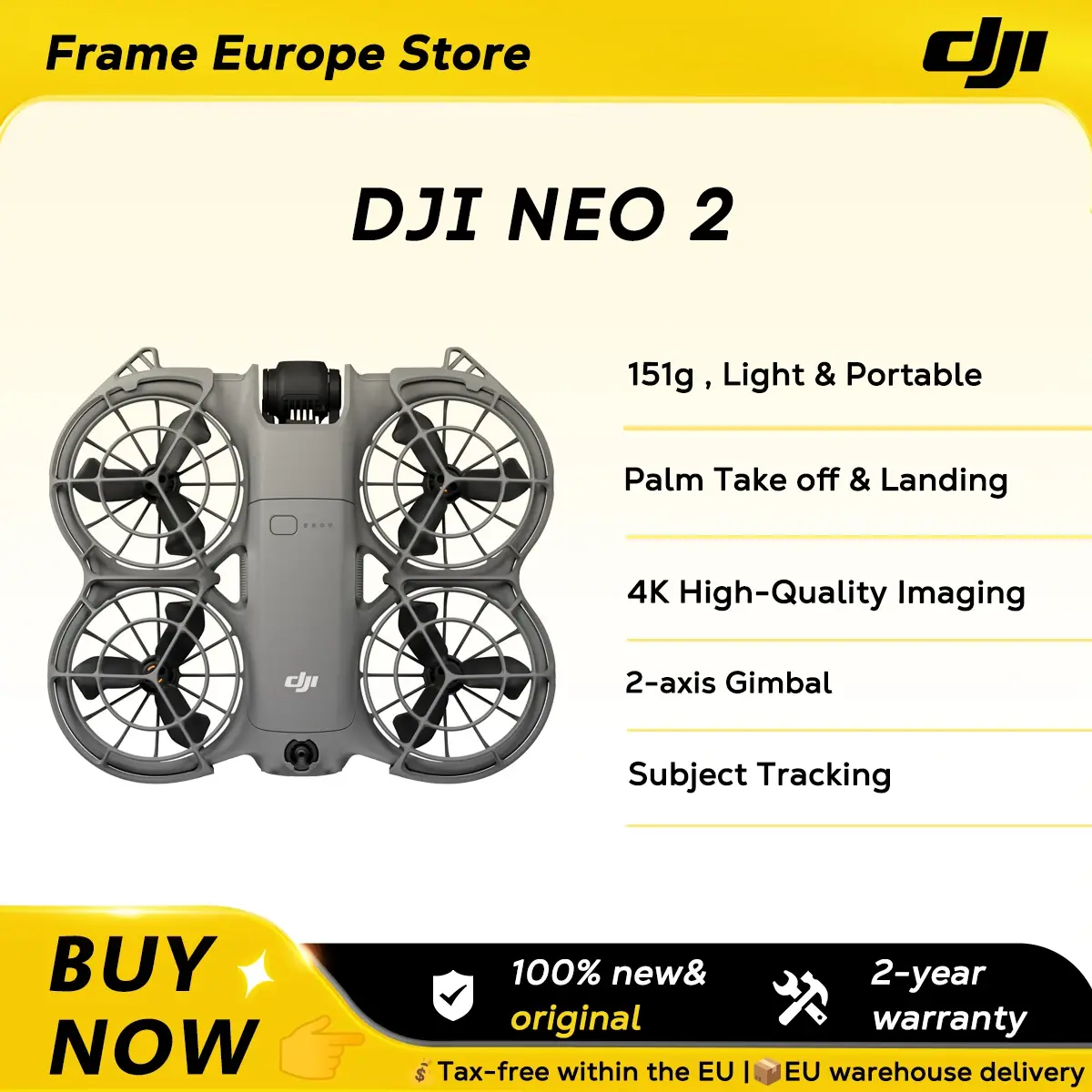 DJI Neo 2 camera drone on AliExpress