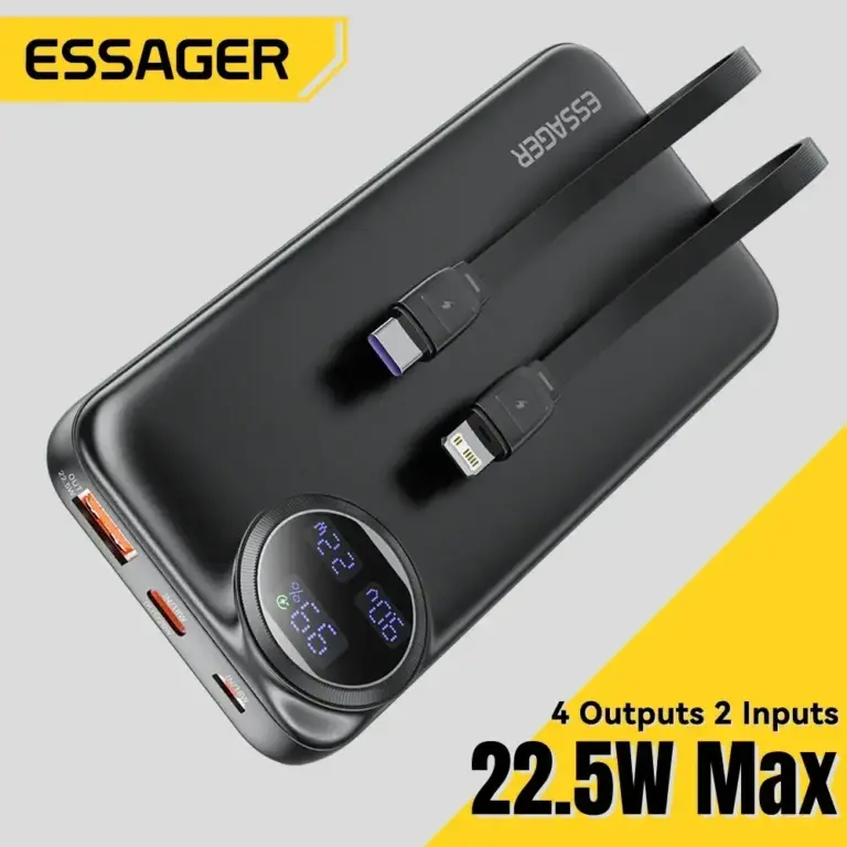 Essager 20000mAh powerbank on AliExpress