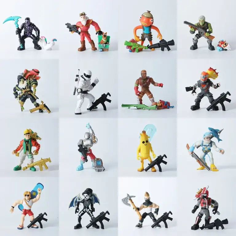 Fortnite Peely figures on AliExpress