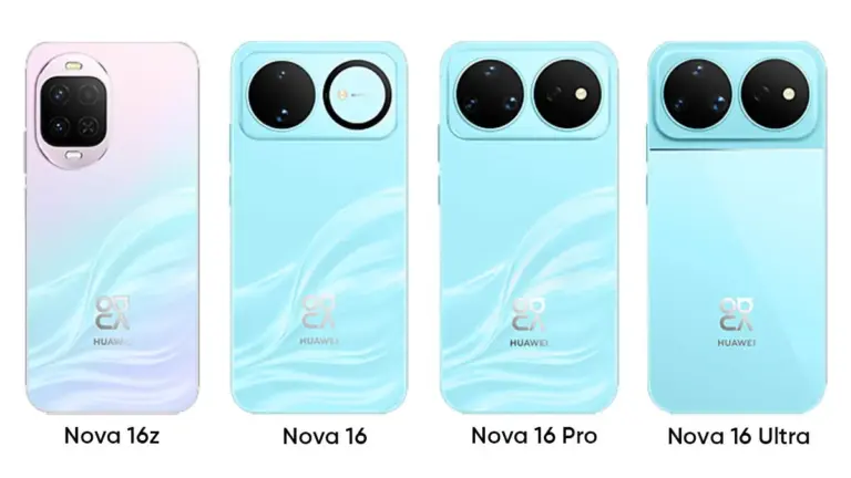Huawei Nova 16 series smartphone – specifications, features and details