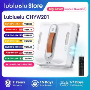 Lubluelu WindowWasher robot on AliExpress