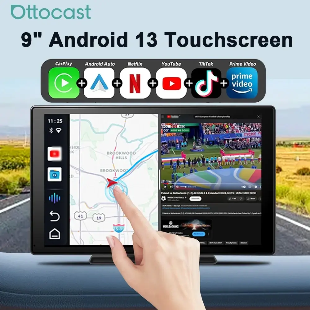 OTTOCAST 9.0 screen on AliExpress