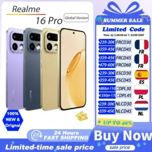 realme 16Pro smartphone on AliExpress