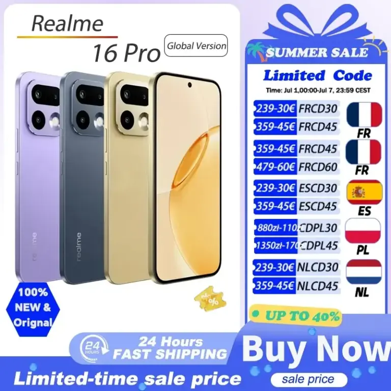 realme 16Pro smartphone on AliExpress