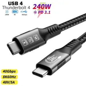Thunderbolt USB4 cable on AliExpress