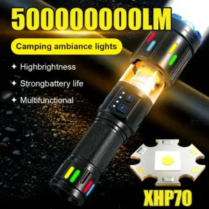 XHP70 Portable flashlight on AliExpress
