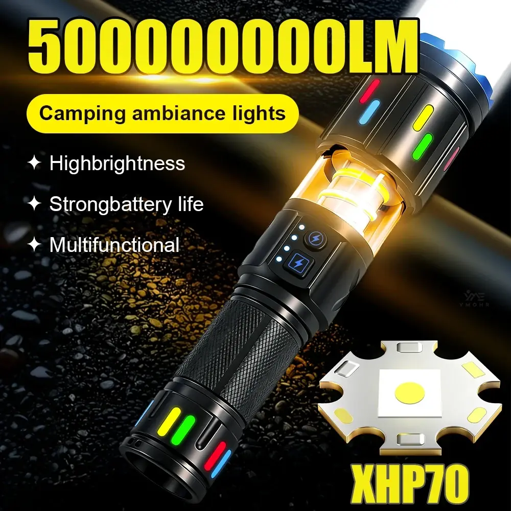 XHP70 Portable flashlight on AliExpress