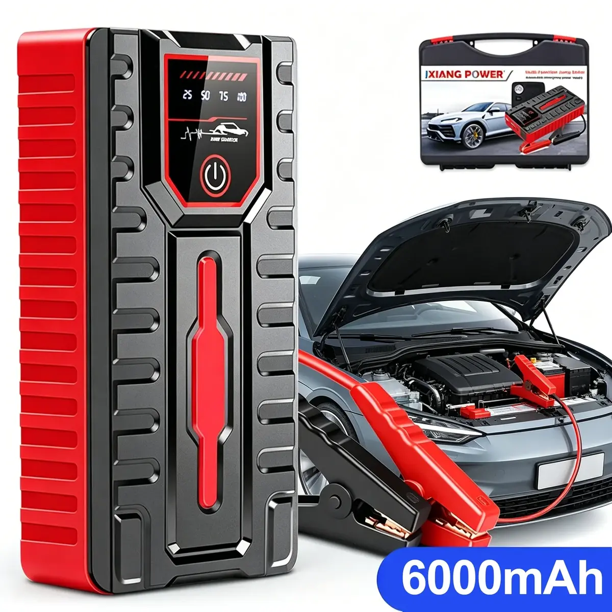 12V 5000A Jump Starter for Emergency Car Starts 12V 5000A Jump Starter for Emergency Car Starts