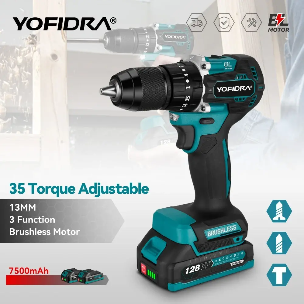 13mm Brushless Drill Driver for Makita 21V 13mm Brushless Drill Driver for Makita 21V