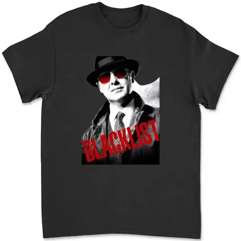 🌍 The Blacklist: How a Blacklist V1 T-Shirt Upgrades Everyday Fan Style