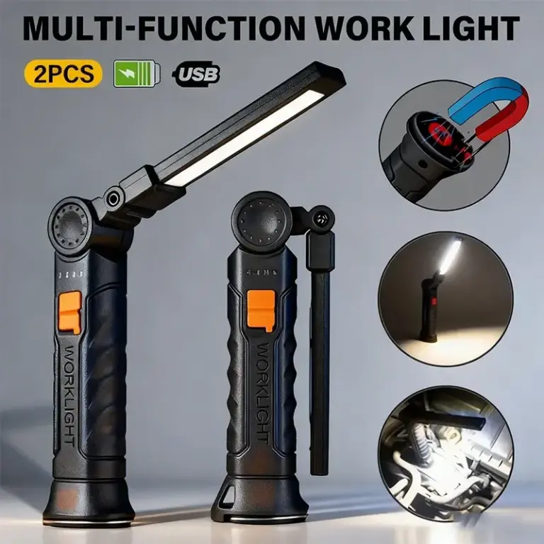 COB LED Work Light with Magnet and USB Charging COB LED Work Light with Magnet and USB Charging