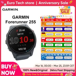 AliExpress deal on Garmin Forerunner 255 Sports Smartwatch 46mm