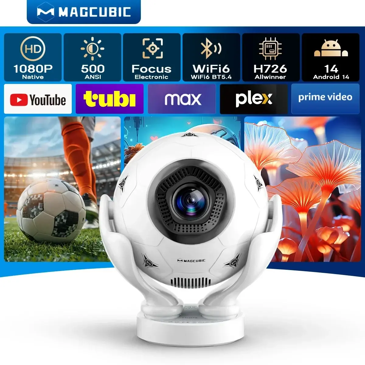 Magcubic HY320F projector on AliExpress