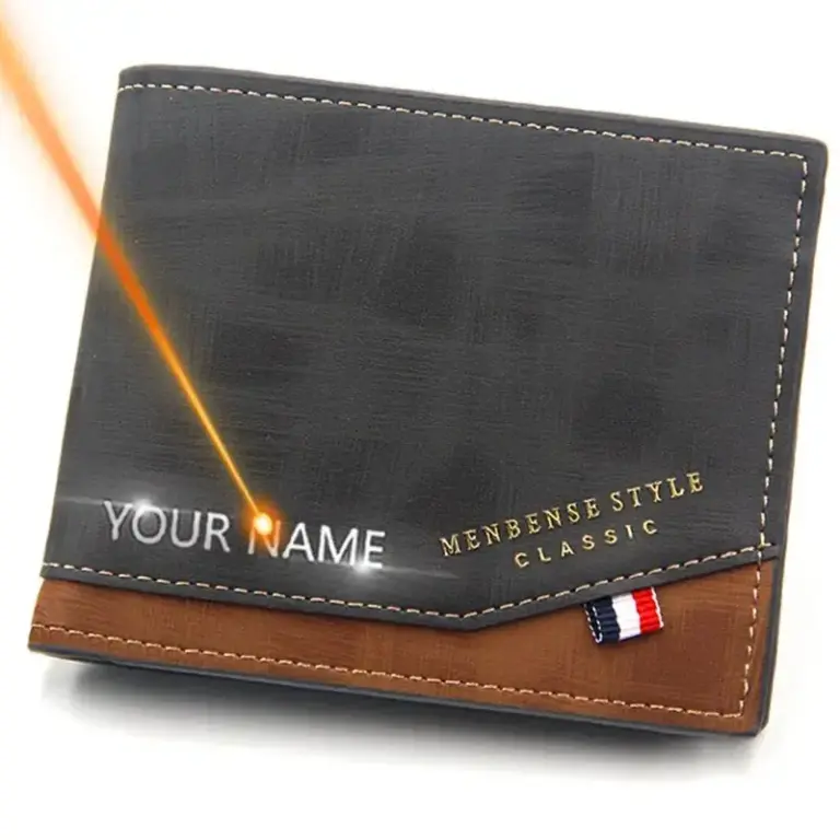 Generic Engrave wallet on AliExpress