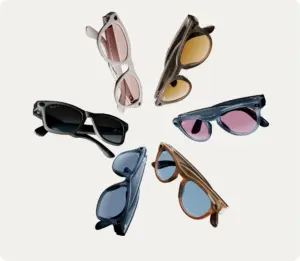 Ray-Ban Meta Gen 1 vs Gen 2 smart glasses on AliExpress