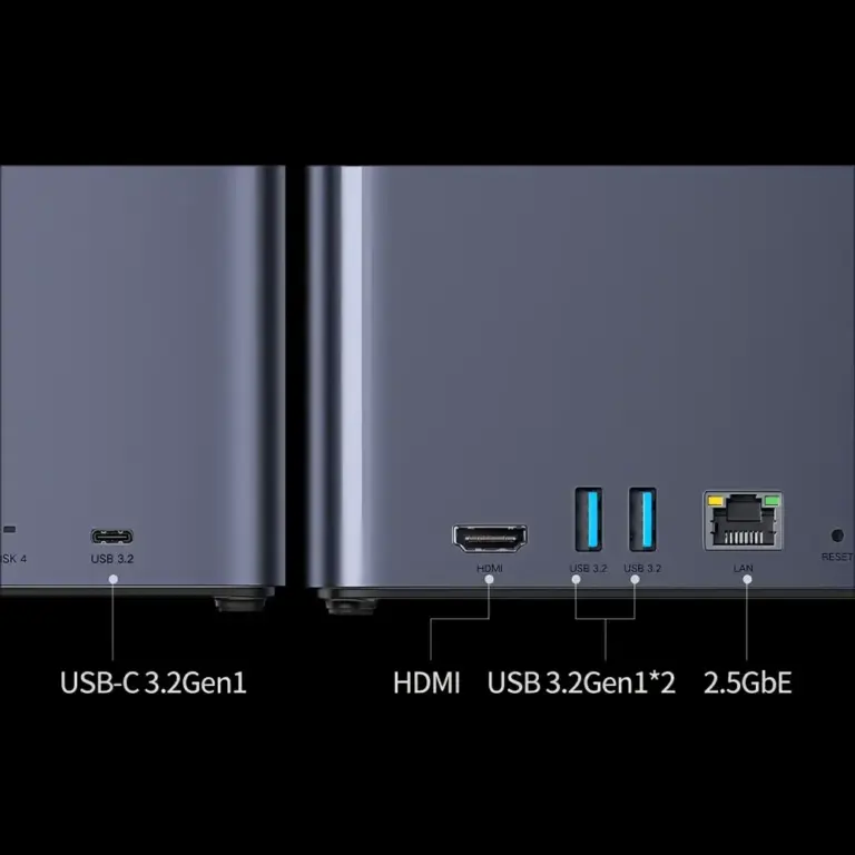 UGREEN DH4300 Plus: 4-Bay NAS with 2.5GbE UGREEN DH4300 Plus: 4-Bay NAS with 2.5GbE
