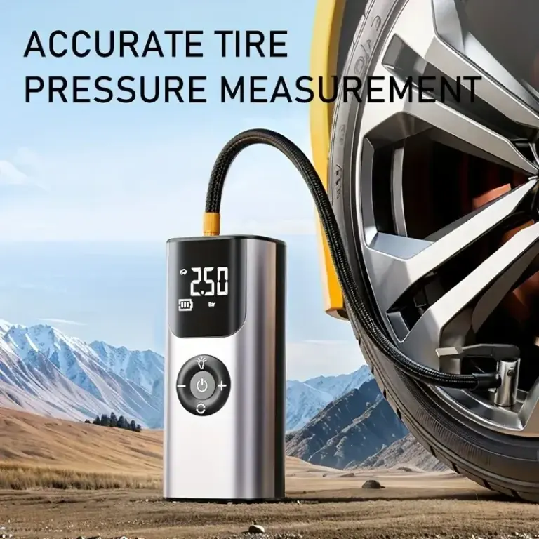 Wireless Tire Inflator with LED Light Wireless Tire Inflator with LED Light